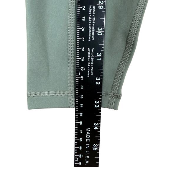 Spiritual Gangster High Rise Green Leggings w/ Pockets | Yoga Pants | Small - Picture 11 of 11